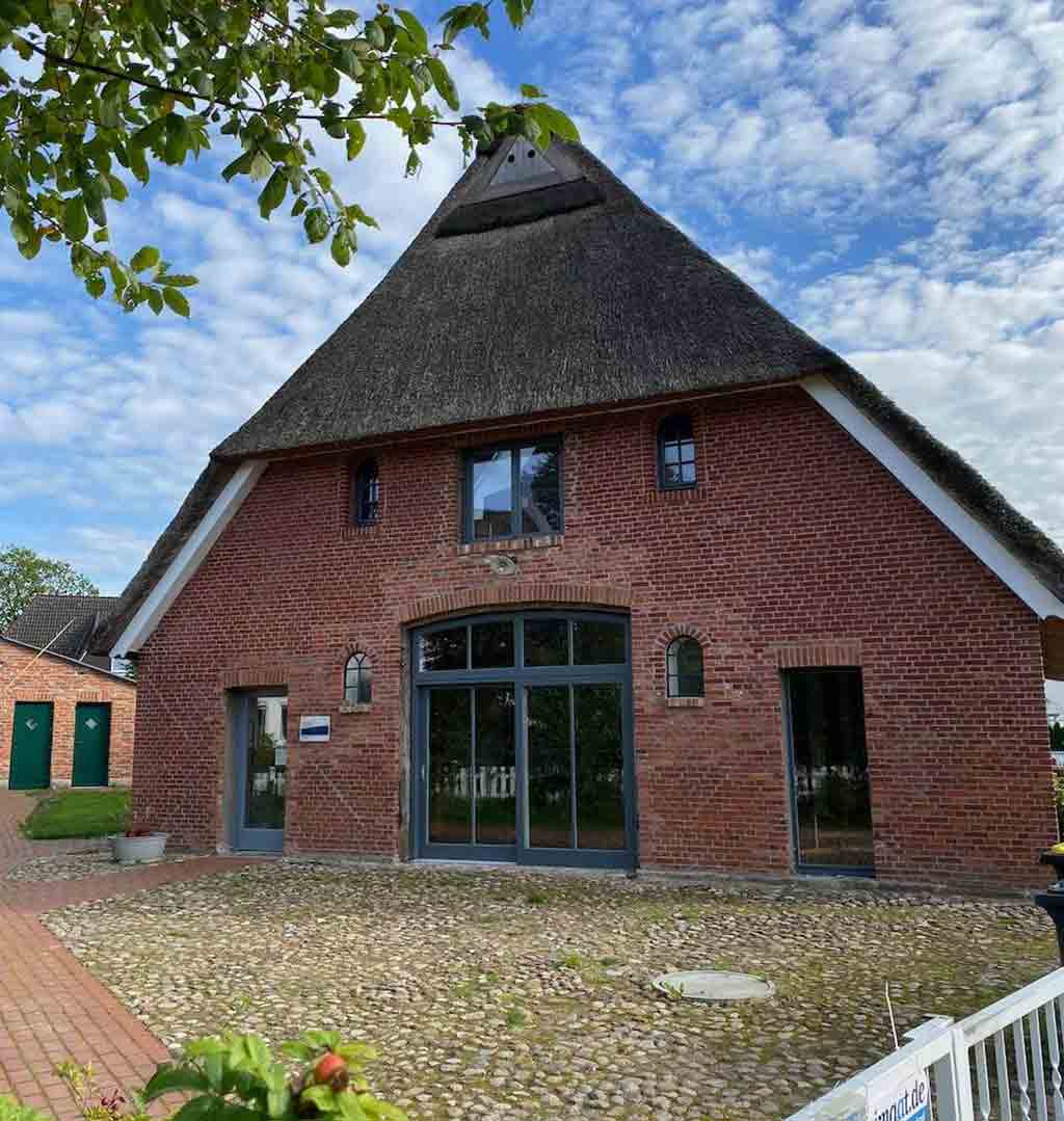 Rhabarberkate, das Haus von außen
